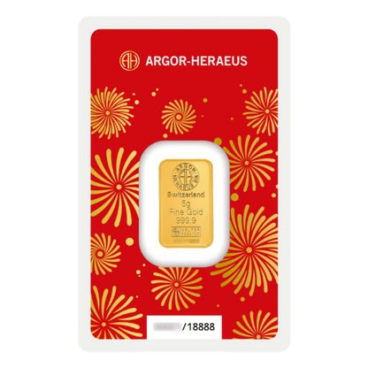 5g Argor Heraeus Rok Koňa 2026 Investičná zlatá tehlička