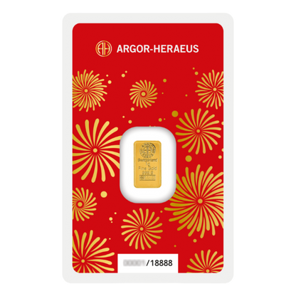 1g Argor Heraeus Rok Koňa 2026 Investičná zlatá tehlička