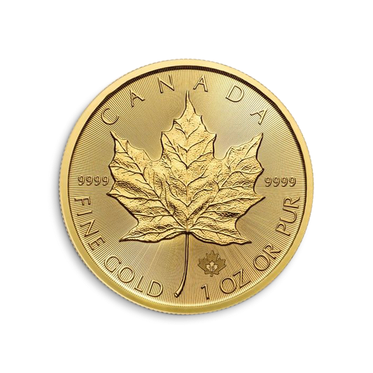 1 Unca (31,1g) Zlatá investičná minca Maple Leaf