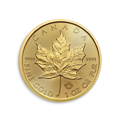 Investičná zlatá minca Maple Leaf 1 unca (31,1g) - líce, Royal Canadian Mint