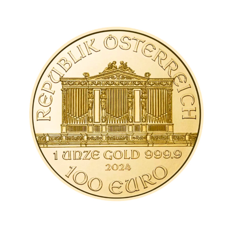 1 Unca (31,1g) Zlatá investičná minca Wiener Philharmoniker