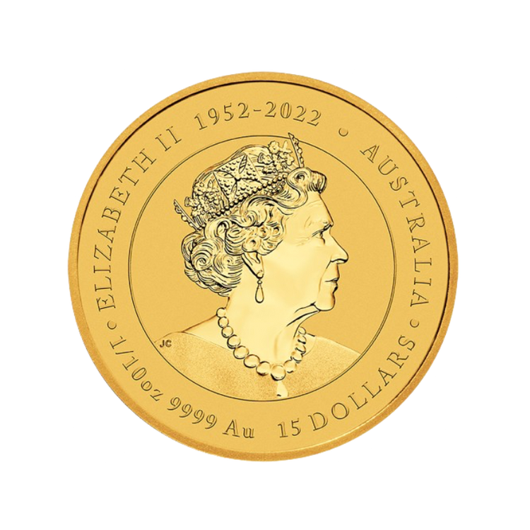 1/10 Unce Zlatá investičná minca Rok Draka Lunárna Séria 2024 (Úschova)