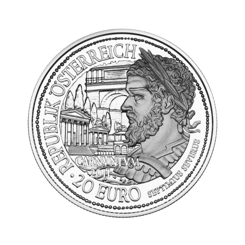 20 Euro Strieborná minca Carnuntum