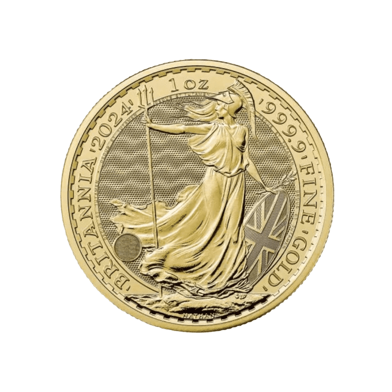 Investičná zlatá minca Britannia Kráľ Karol III. 1 unca (31,1g), The Royal Mint