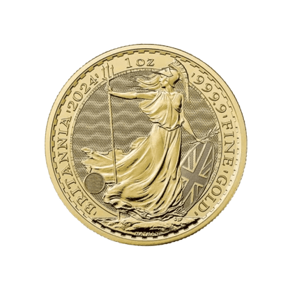 1 Unca (31,1g) Zlatá investičná minca Britannia - Kráľ Karol III.