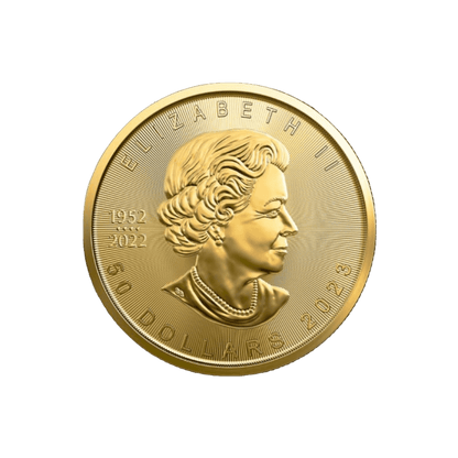 Zlatá investičná minca Maple Leaf 1 Unca (31,1g) 