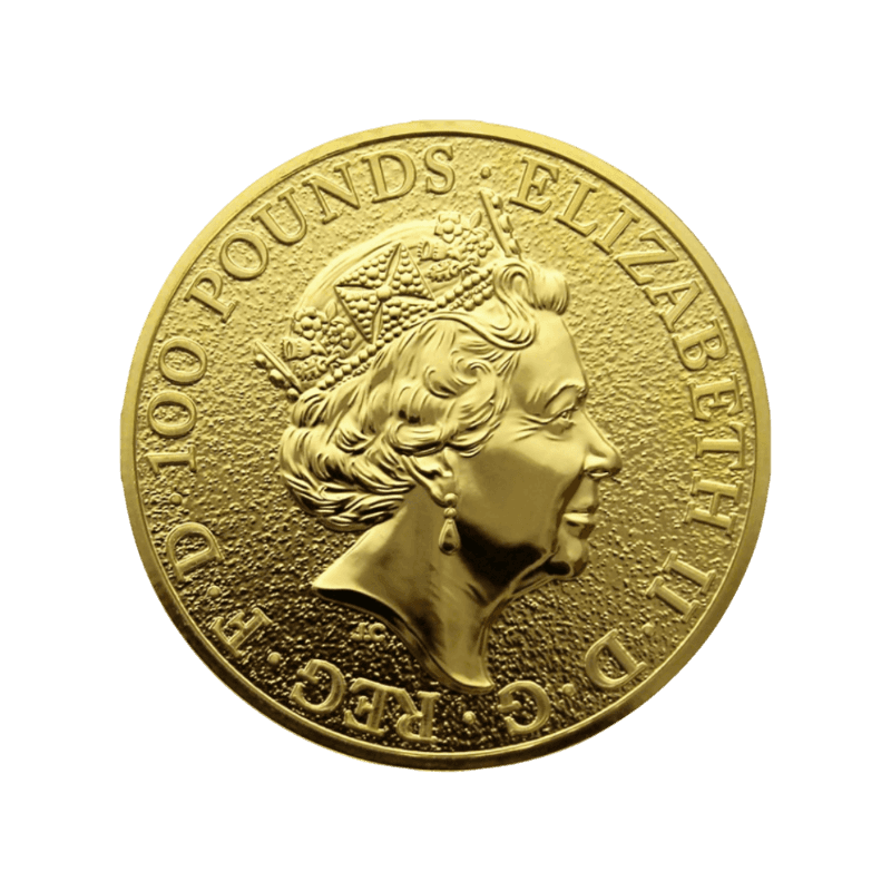 Zlatá investičná minca Queen's Beasts Griffin 2017 1 Unca (31,1g) 