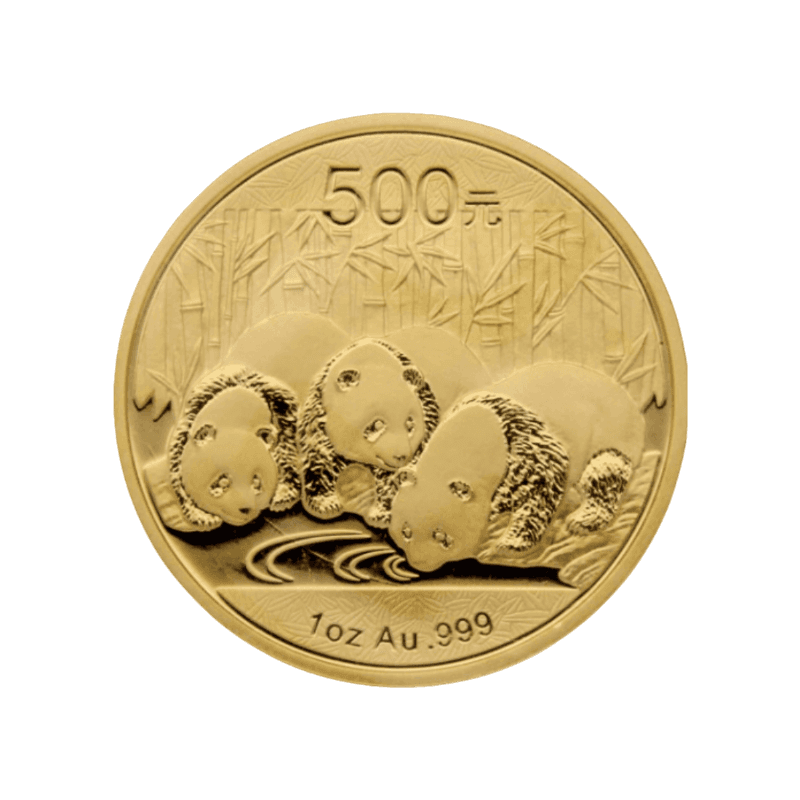 Zlatá investičná minca Čínska Panda 2013 1 Unca (31,1g) 