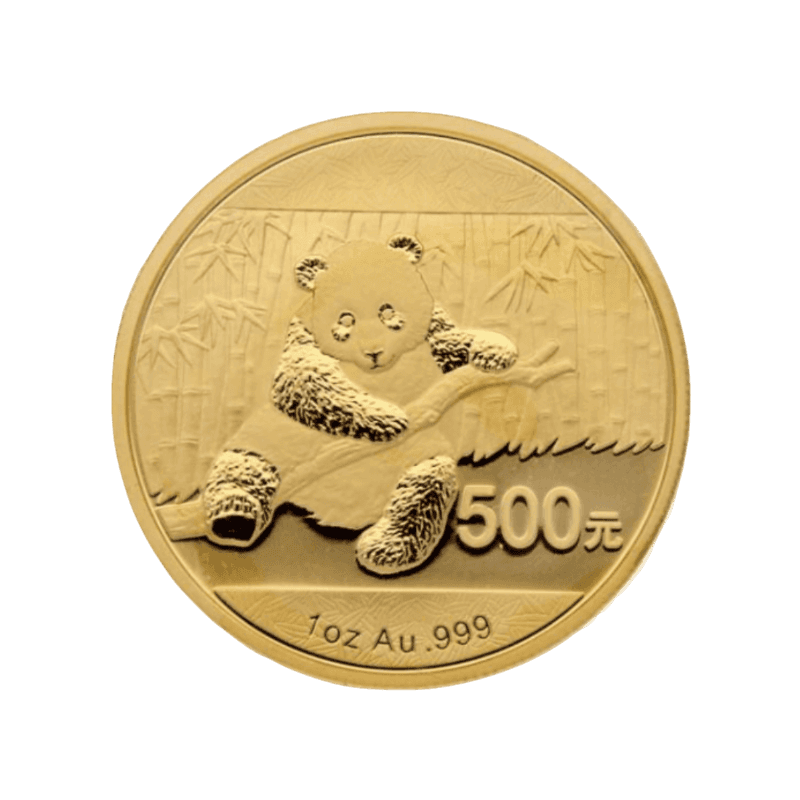 Zlatá investičná minca Čínska Panda 2014 1 Unca (31,1g) 
