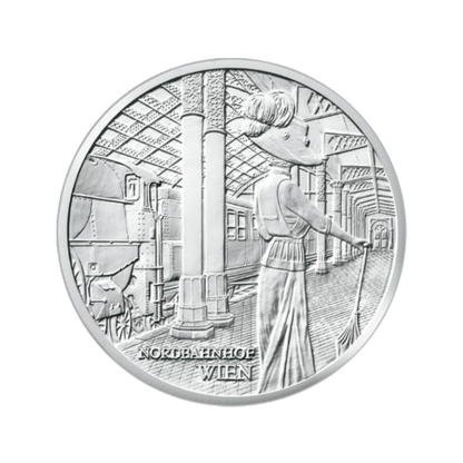 20 Euro Strieborná minca Severná dráha cisára Ferdinanda