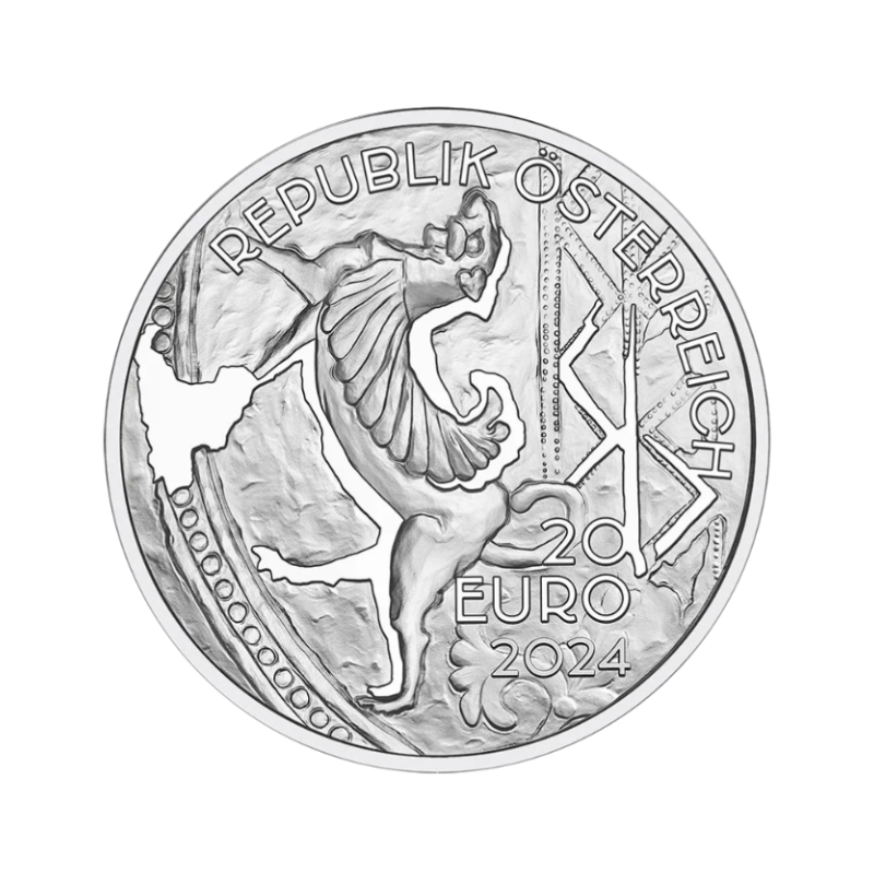 20 Euro Strieborná minca Obchod – Biele zlato Salzkammergutu