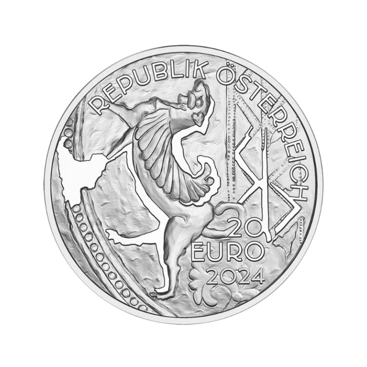 20 Euro Strieborná minca Obchod – Biele zlato Salzkammergutu