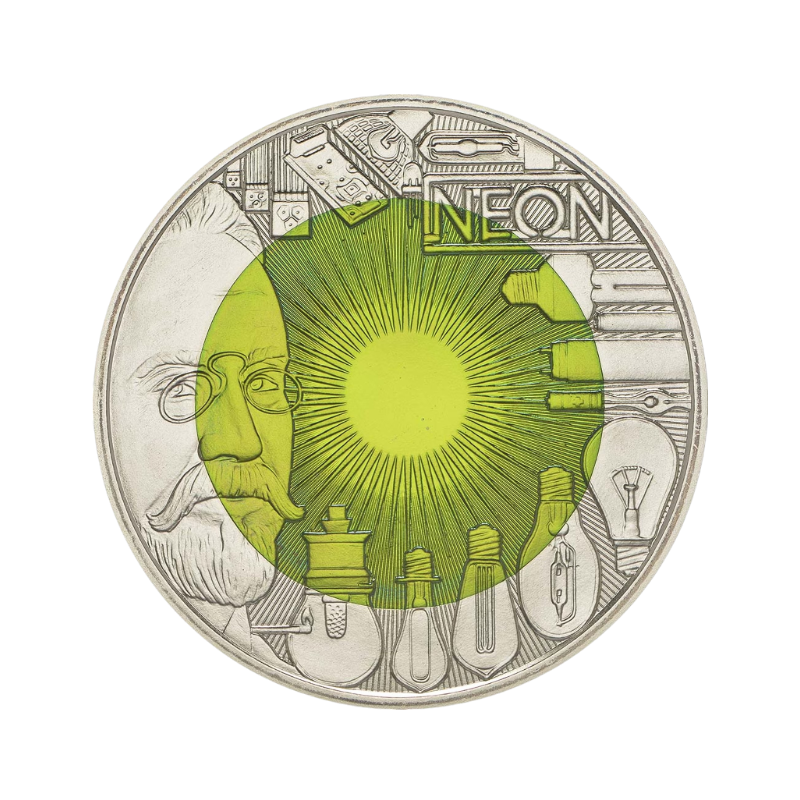 25 Euro Strieborno-niobová minca Fascinácia svetla