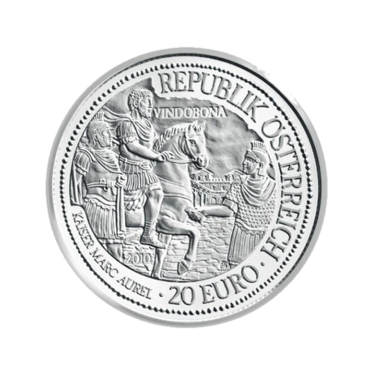 20 Euro Strieborná minca Vindobona