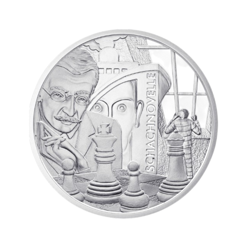 20 Euro Strieborná minca Stefan Zweig