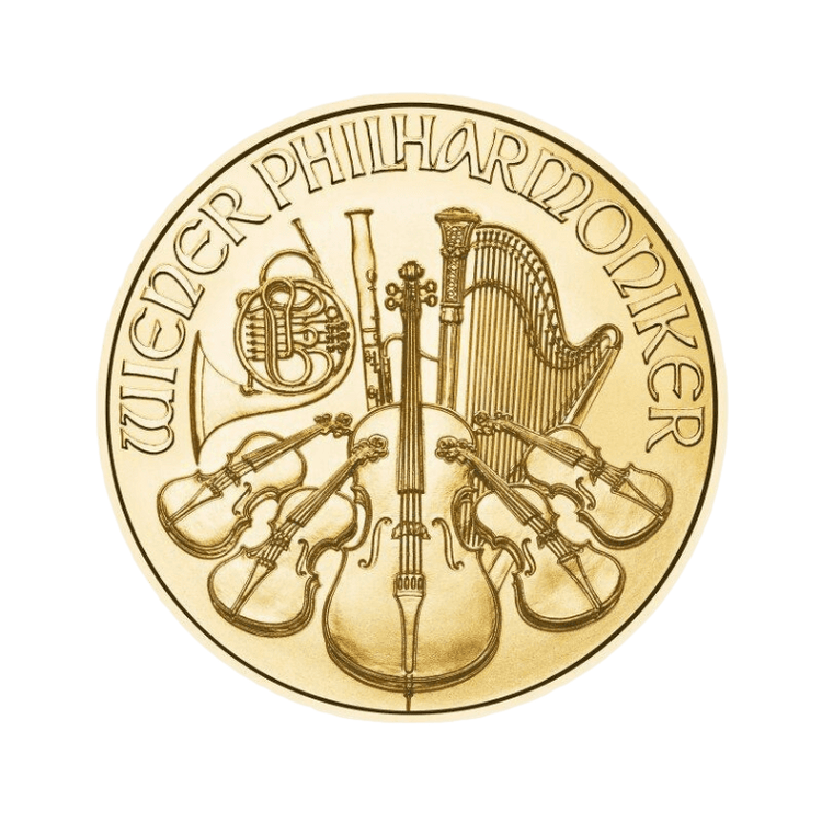 Zlatá investičná minca Wiener Philharmoniker 1/2 Unce 