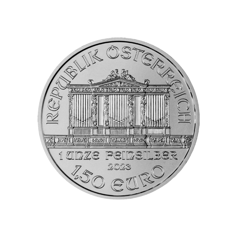 Strieborná investičná minca Wiener Philharmoniker 1 Unca (31,1g)