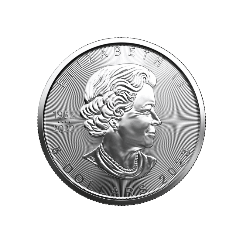 Strieborná investičná minca Maple Leaf 1 Unca (31,1g)