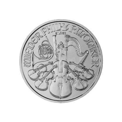 Strieborná investičná minca Wiener Philharmoniker 1 Unca (31,1g)