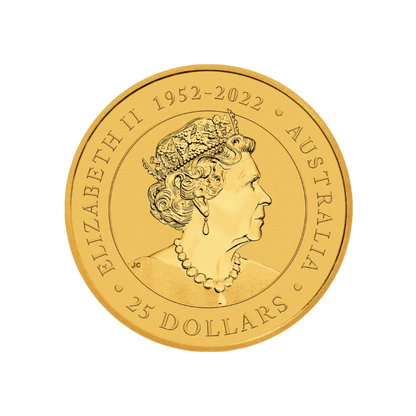 Zlatá investičná minca Kangaroo Klokan 1/4 Unce 