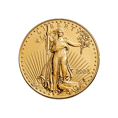 Zlatá investičná minca American Eagle 1 Unca 