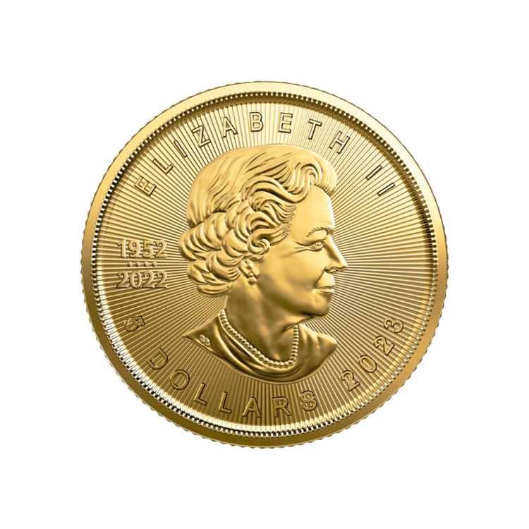Zlatá investičná minca Maple Leaf 1/10 Unce