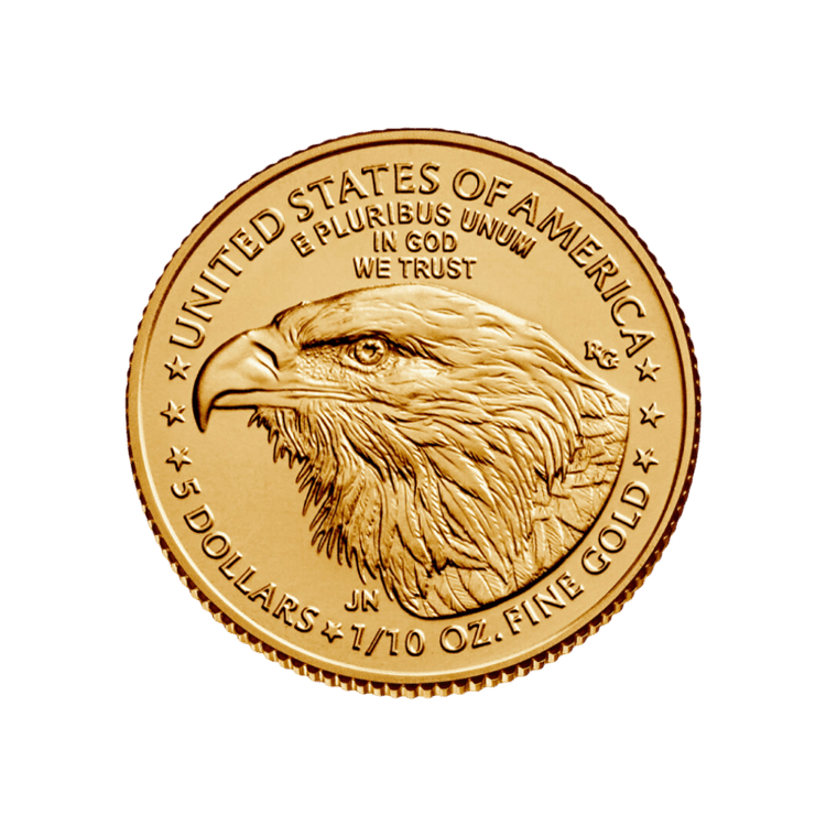Zlatá investičná minca American Eagle 1/10 Unce 