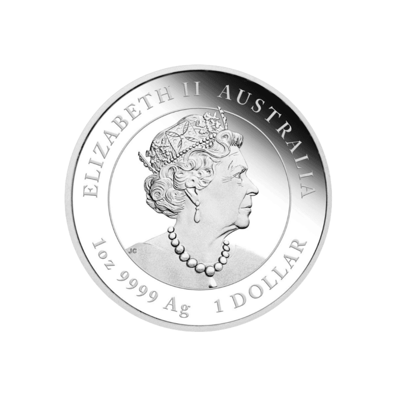 Strieborná investičná minca Rok Zajaca Lunárna Séria 2023 1 Unca (31,1g)